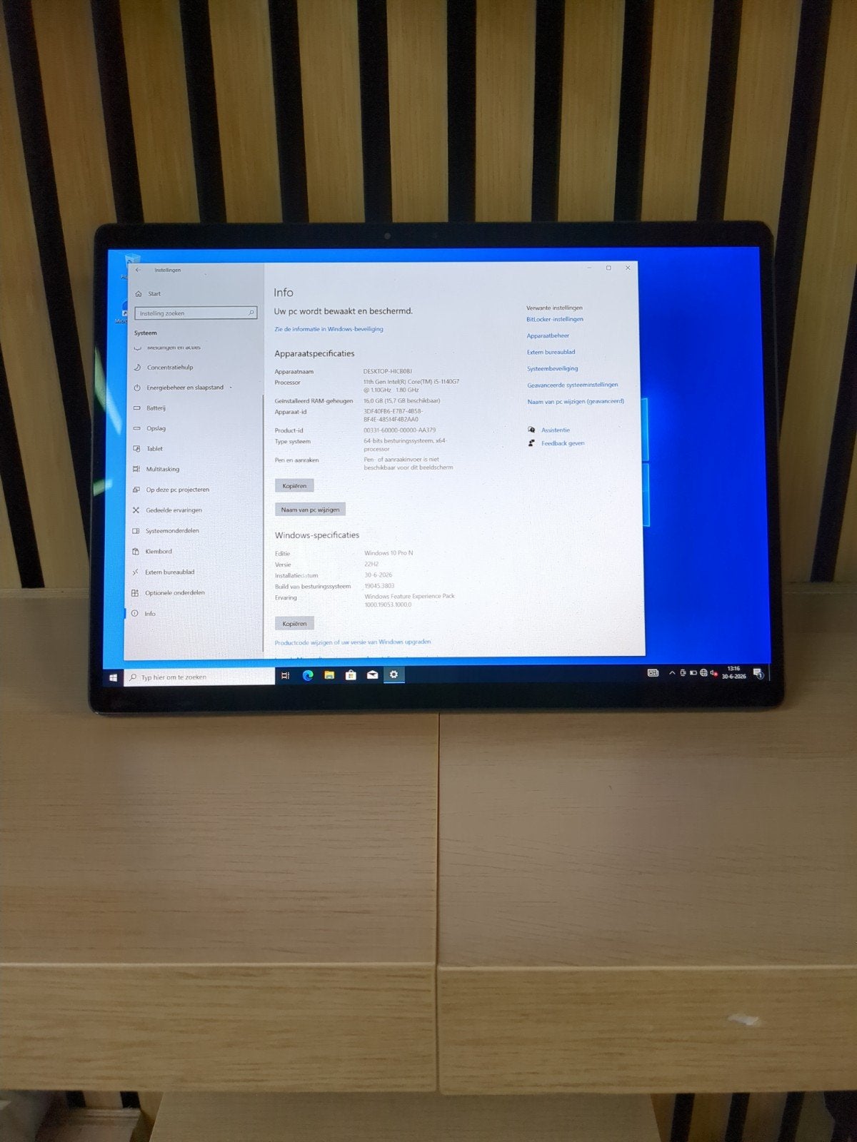 Dell Latitude 7320 Detachable i5-1140G7 16GB RAM, Computers en Software, Windows Laptops, Qwerty, 13 inch, Ophalen of Verzenden