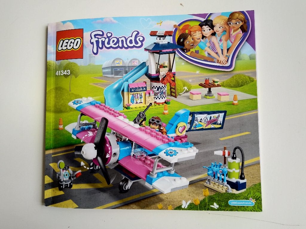 Lego Friends 41343 Heartlake City Vliegtour, Compleet, Lego, Friends, Ophalen of Verzenden