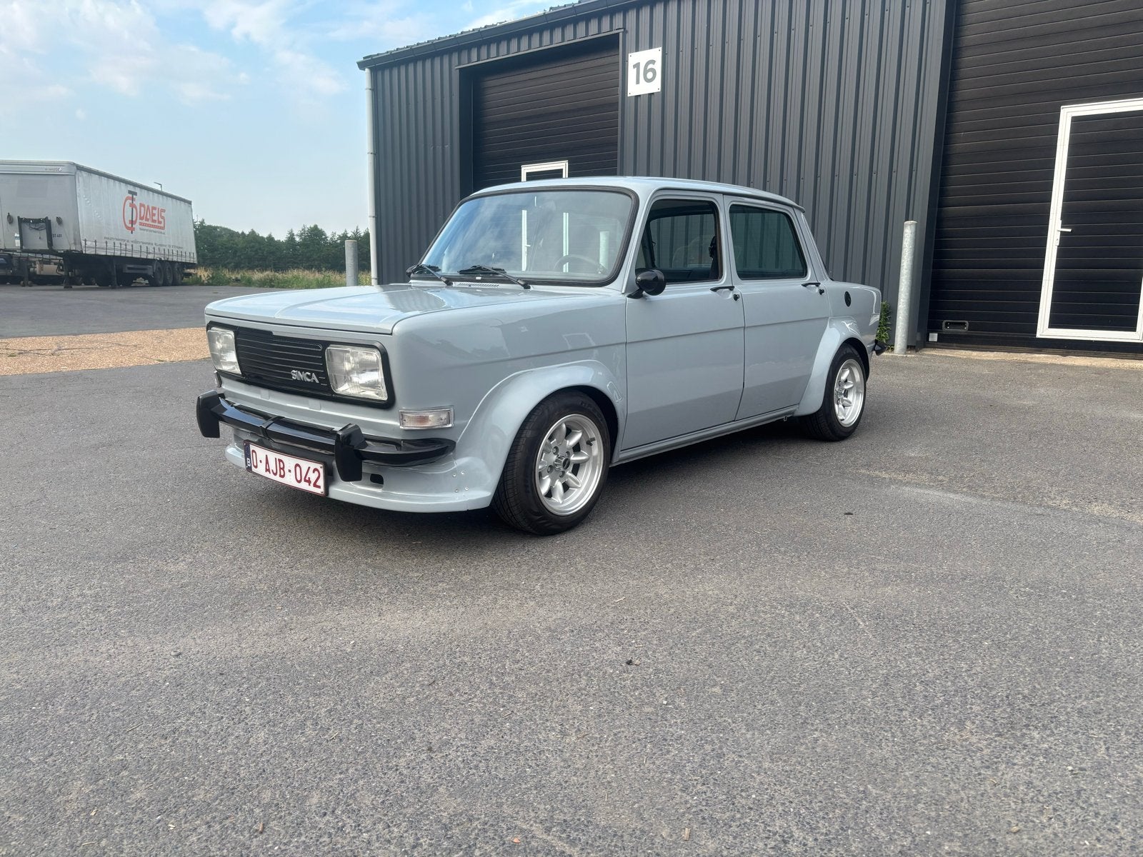 simca, Auto's, Overige merken, Achterwielaandrijving, Zwart, Leder