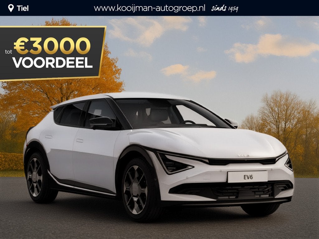 Kia EV6 Plus 63 kWh Nu €3.500,- voordeel! Nu tijdelijk ext