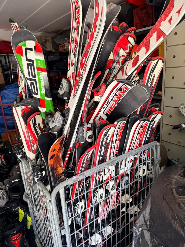 40 paar kinderski's partij, Ophalen, 160 tot 180 cm, Zo goed als nieuw, Carve