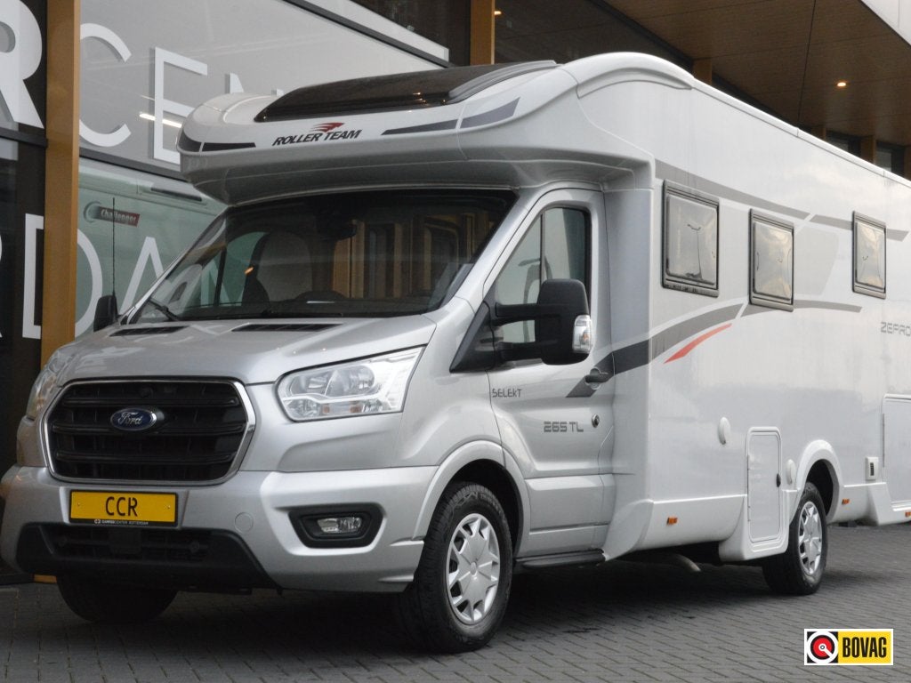 Roller Team Zefiro 265 TL Automaat Queensbed, Bedrijf, Diesel, Koelkast, L-zit