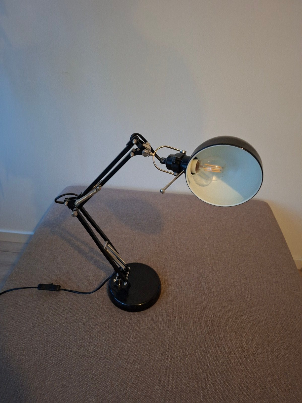 bureaulamp, Ophalen, Loeplamp