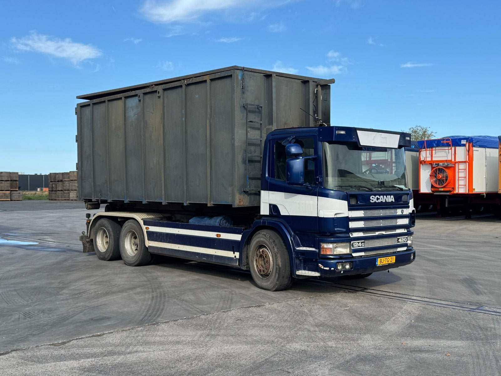 Scania haakarm 30 ton VDL, Scania, Cruise Control, Te koop, Euro 3