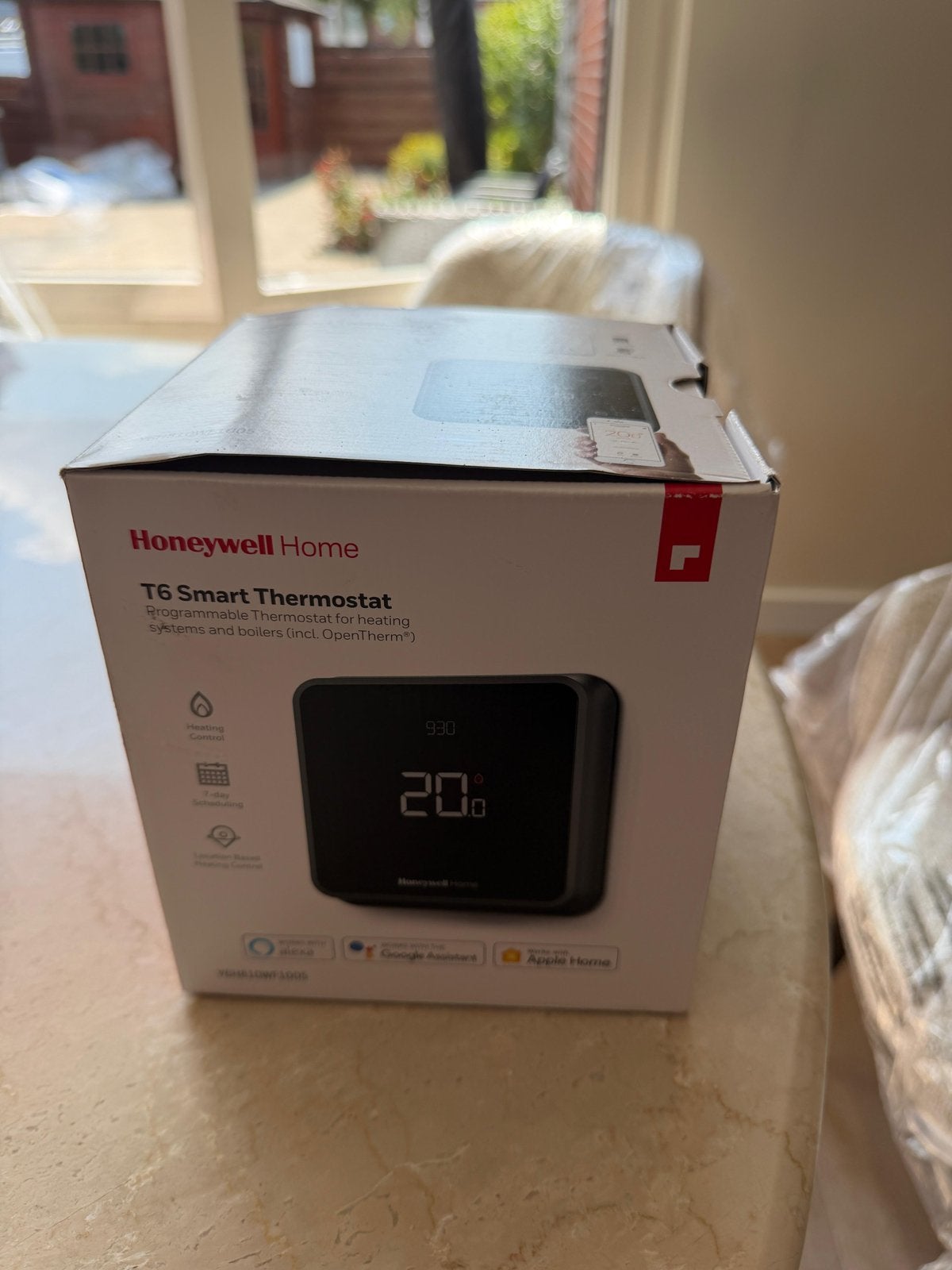 Nieuwe Honeywell Home T6 Slimme thermostaat in doos, Ophalen of Verzenden, Slimme thermostaat, Nieuw
