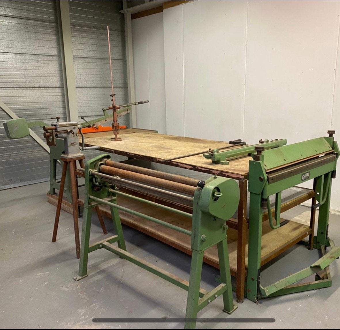 Compleet goed werkende zinkstraat, Ophalen