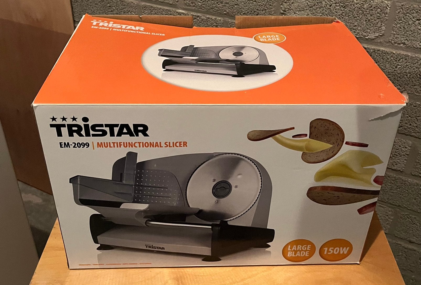 Tristar EM-2099 Multifunctionele snijmachine, Ophalen, Gebruikt