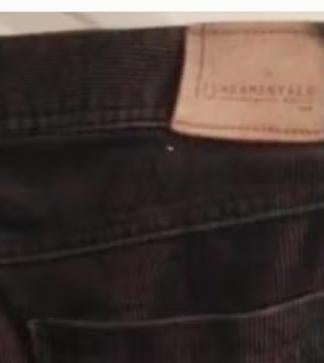 Nog Nieuwe WE fundamentals Ribcorduroy Broek Bruin W34 L34, Maat 52/54 (L), Bruin, Verzenden, Zo goed als nieuw