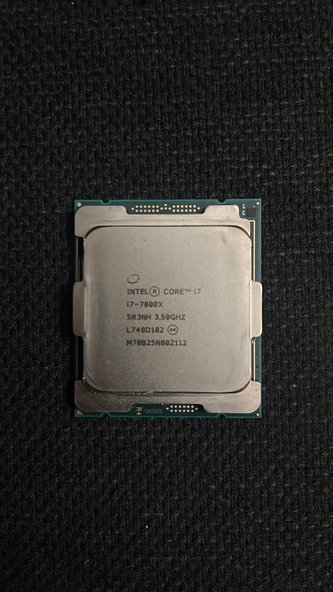 Intel Core i7 7800X, Ophalen of Verzenden, Gebruikt
