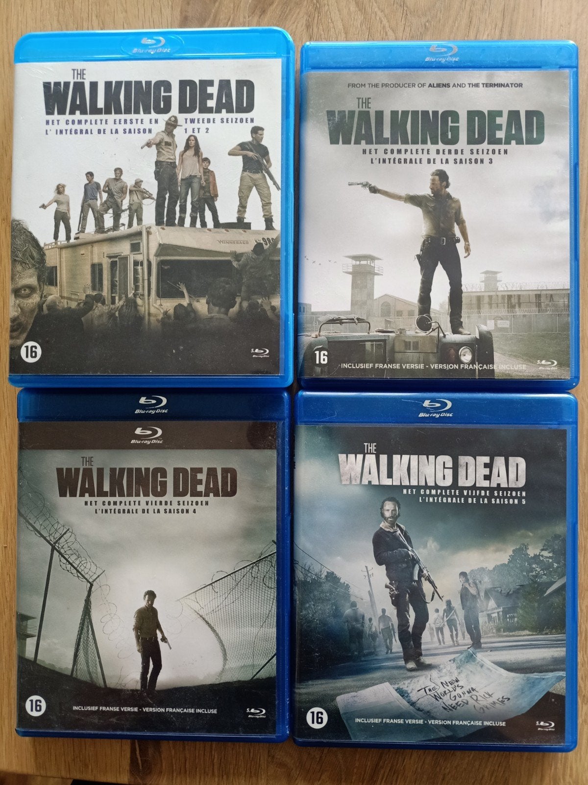 The Walking Dead Seizoen 1-5 Blu-ray Boxset (20 Discs), Cd's en Dvd's, Blu-ray, Vanaf 16 jaar, Boxset, Nederlands, Ophalen of Verzenden