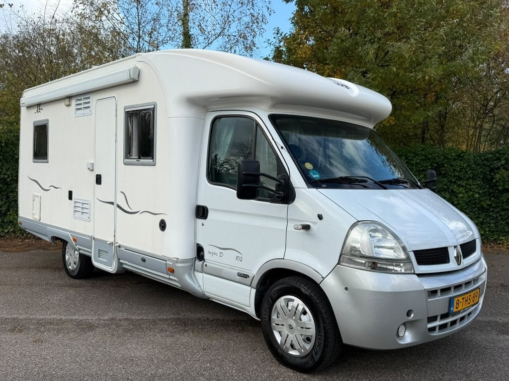 Elnagh Super D 102 Renault Master 3.0 Airco Frans Bed 2006, Caravans en Kamperen, Oven, Olden, Dakluik, Rensingautos@hotmail.com
