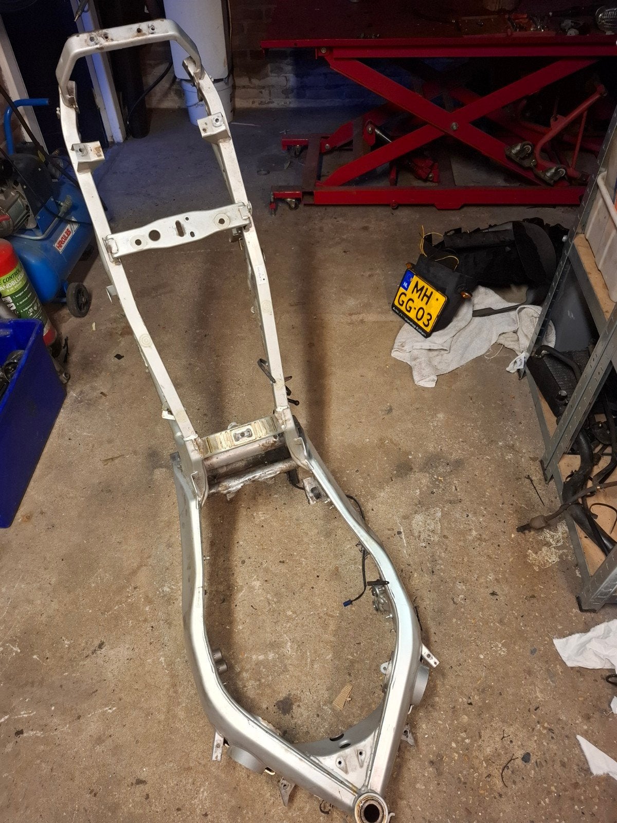 Frame Yamaha YZF600R thundercat, Motoren, Ophalen, Gebruikt