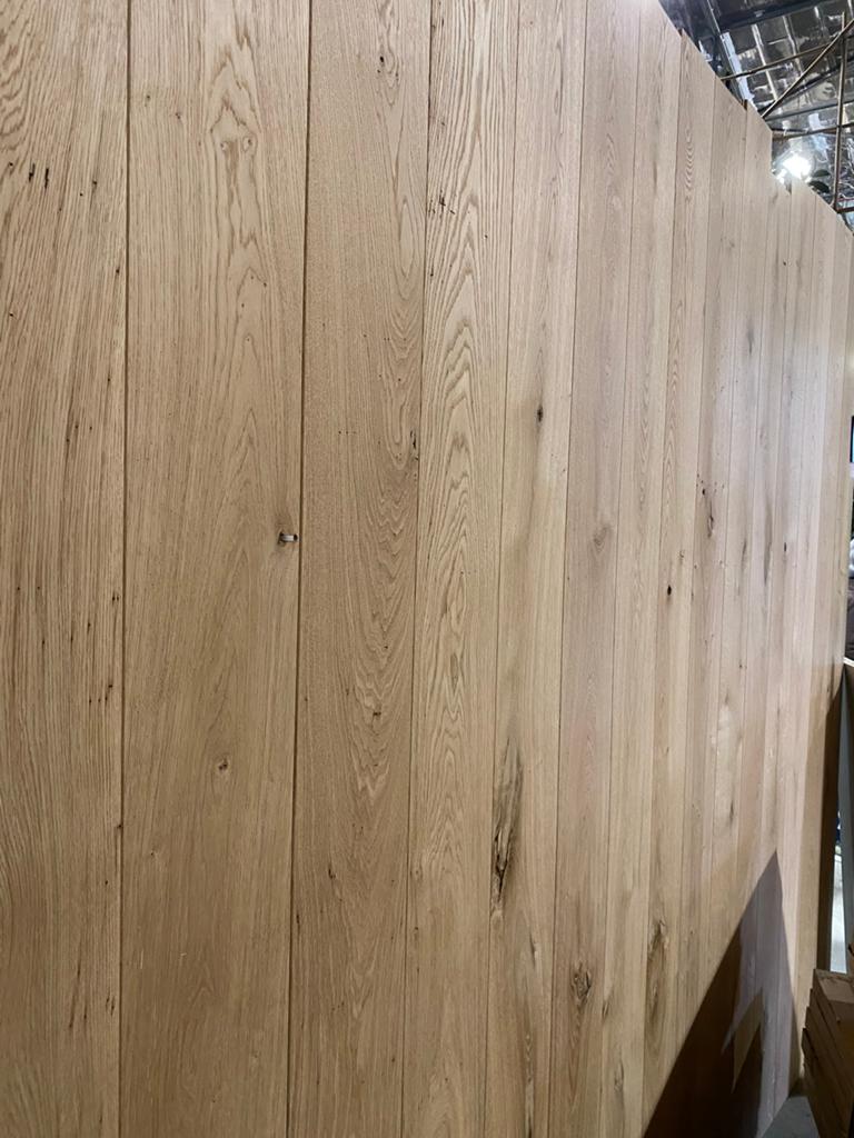 Planken eiken te koop. 250x20 mm 2300/3000 mm lengte, Minder dan 25 mm, Eiken, Ophalen of Verzenden, Zo goed als nieuw