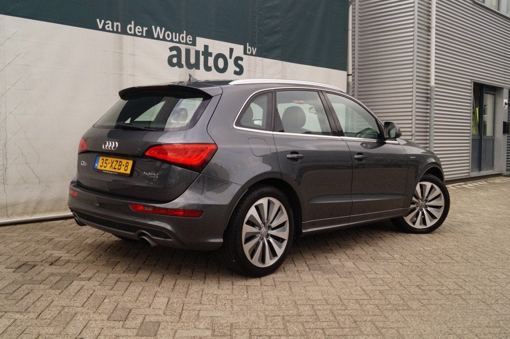 Audi Q5 2.0 TFSI 210pk Hybrid Quattro S Edition -LEER-NAVI-, Auto's, 120 €/maand, Bedrijf, Vierwielaandrijving, Hybride Elektrisch/Benzine