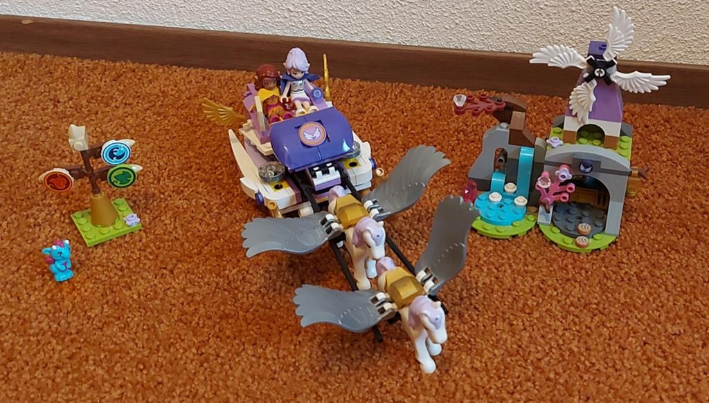 LEGO Elves 41077 Aira's Pegasus Sleigh - Complete set, Ophalen, Compleet, Overige thema's, Lego