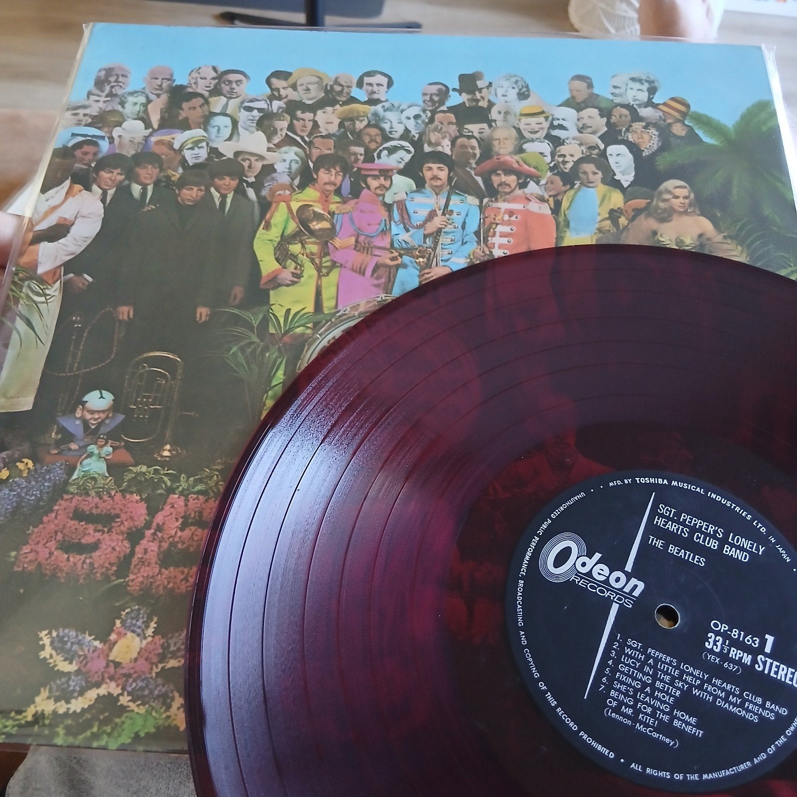 The Beatles - Sgt. Pepper's Lonely Hearts Club Band LP, Cd's en Dvd's, Vinyl | Pop, LP, Pop, Ophalen of Verzenden, Zo goed als nieuw