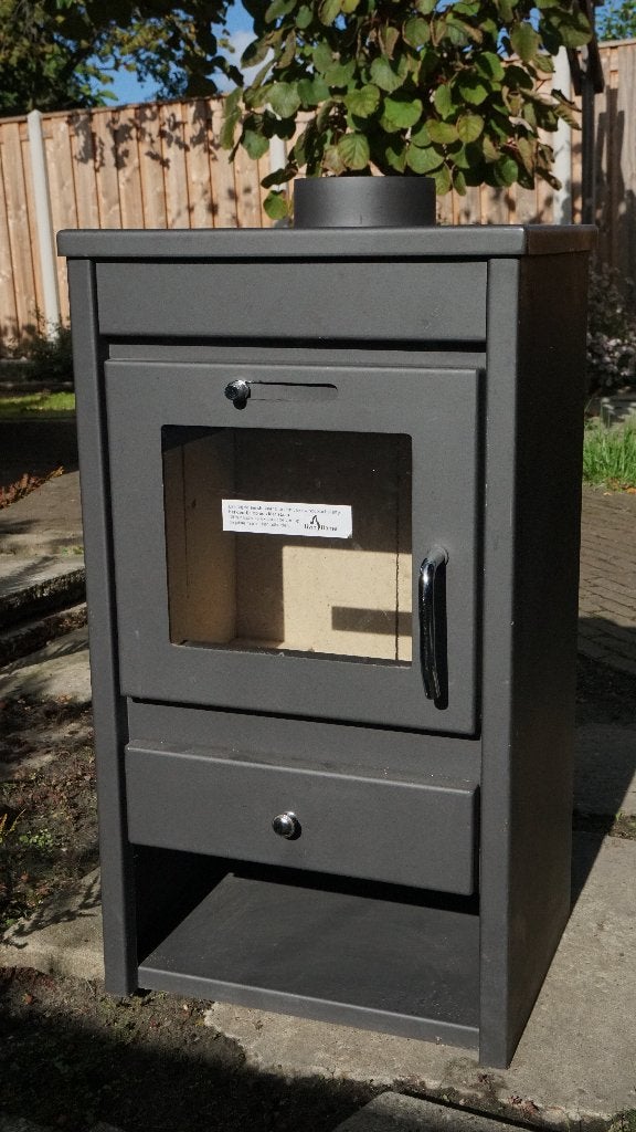 Victoria Deluxe L  Houtkachel, Huis en Inrichting, Ophalen, Houtkachel, Zo goed als nieuw, Vrijstaand