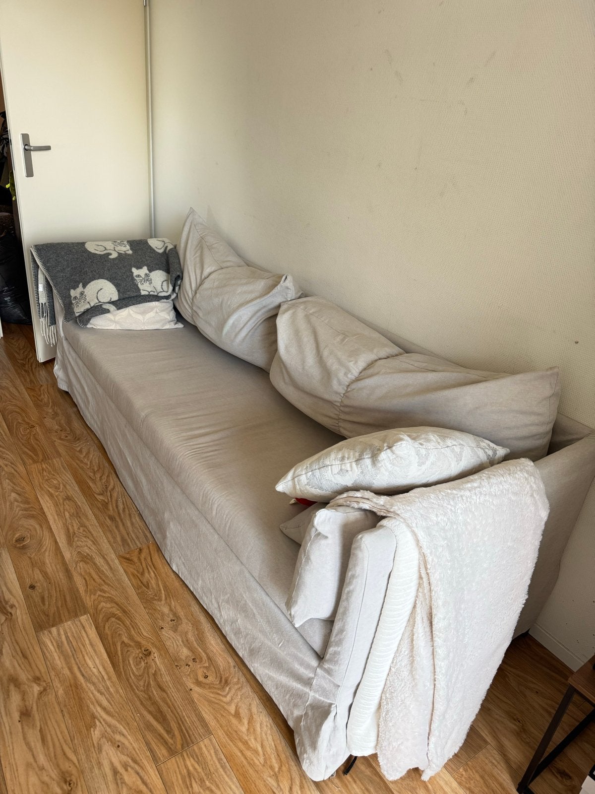 Comfortabele bank - Ideaal voor logeerkamer, Ophalen, Gebruikt, 150 tot 200 cm, Tweepersoons