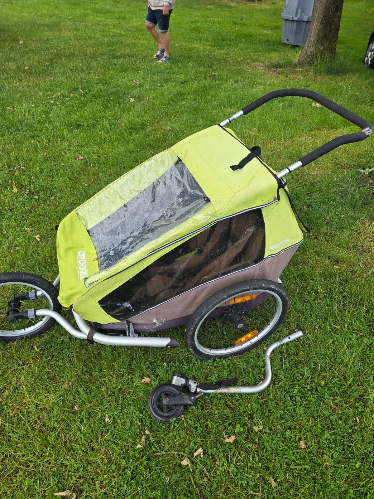 Croozer kinderkar - Mooie en veelzijdige fietskar, Ophalen, Gebruikt, Opvouwbaar, Croozer