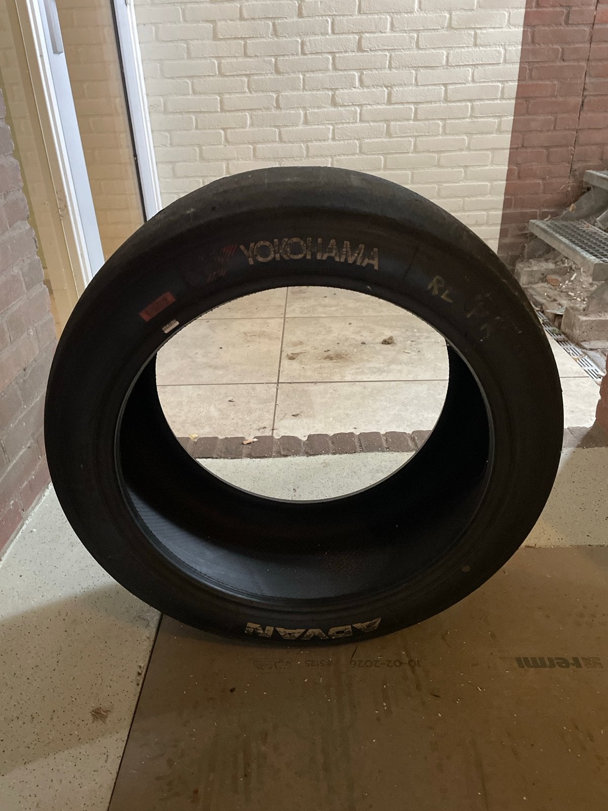 Yokohama Advan Slick Band - Gebruikt, Ophalen, Gebruikt