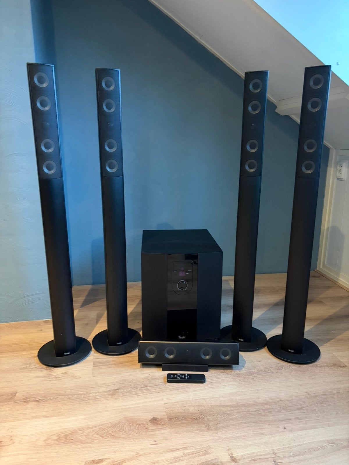 Teufel Concept S "Set 1" Surround Sound Systeem, Gebruikt, 70 watt of meer, 5.1-systeem, Overige spelers