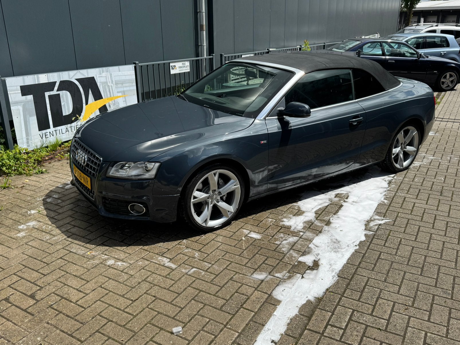 Audi A5 s line cabrio 2010. Lees advertentie!!, Auto's, Audi, Particulier, Benzine, Cabriolet, Geïmporteerd, Zilver of Grijs, Ophalen