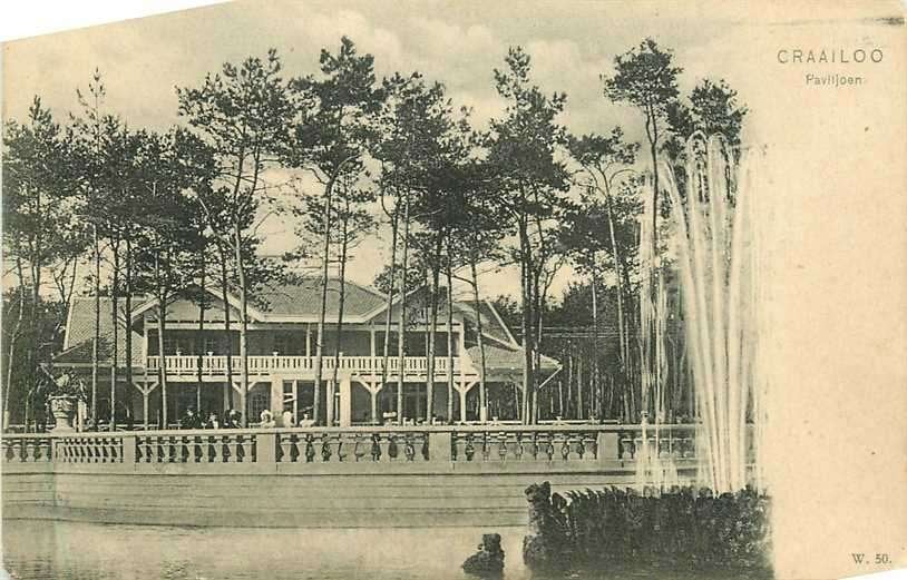 380-088-017 Craailoo Paviljoen, Verzenden, Voor 1920, Noord-Holland