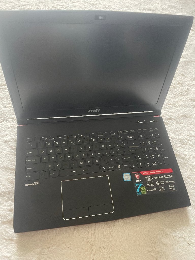 MSI GP62M Gaming Laptop – i7-7700HQ / GTX 1050 / 8GB RAM, Ophalen, Gebruikt, 2 tot 3 Ghz, 8 GB