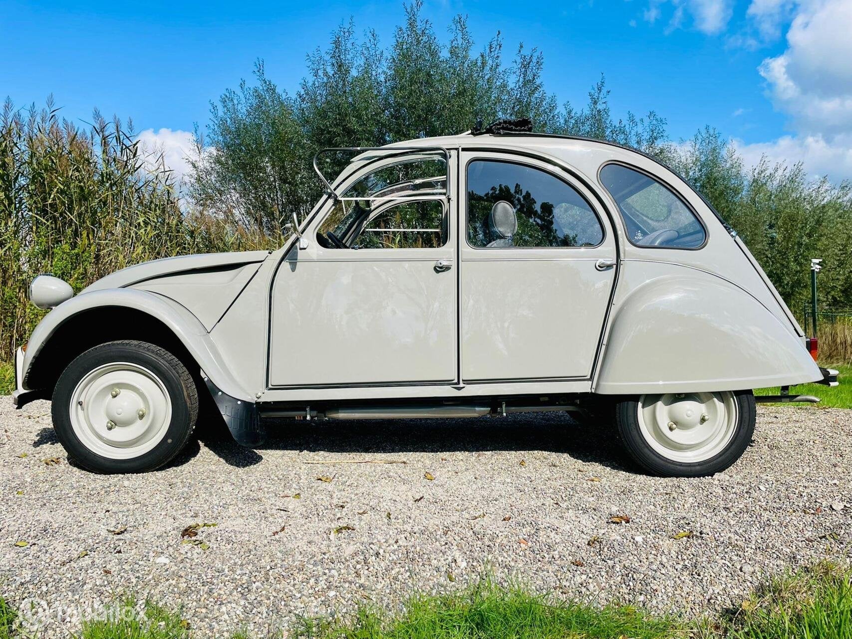 2cv6 Spécial gris comoran 03-1985 69.943 km | topstaat, Auto's, Voorwielaandrijving, Stof, 2CV, Cabriolet