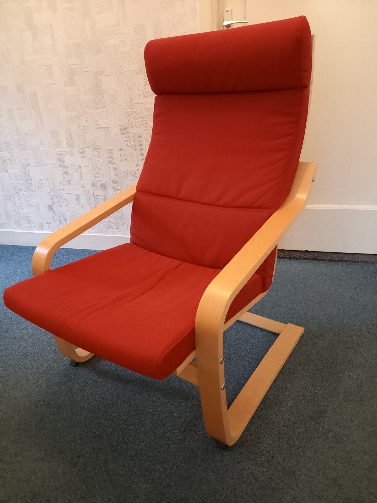 Ikea Poäng stoel, Ophalen