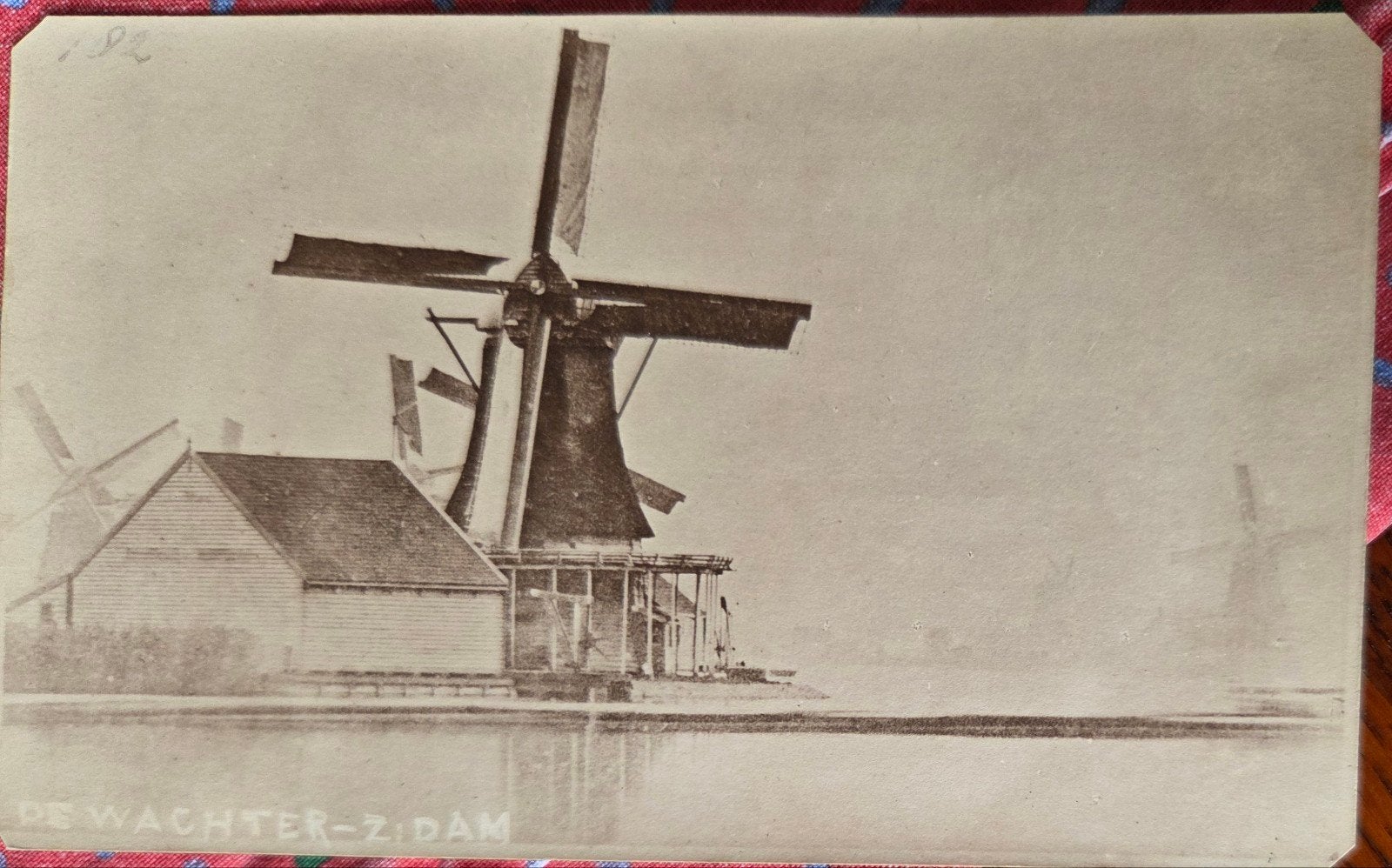 zaandam molen de Wachter, Verzamelen, Ophalen of Verzenden, Voor 1940, Zo goed als nieuw