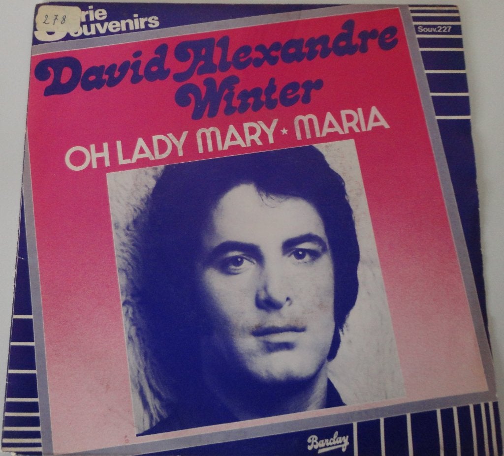 David Alexandre Winter > Oh Lady Mary, Ophalen of Verzenden, Gebruikt, 7 inch, Pop