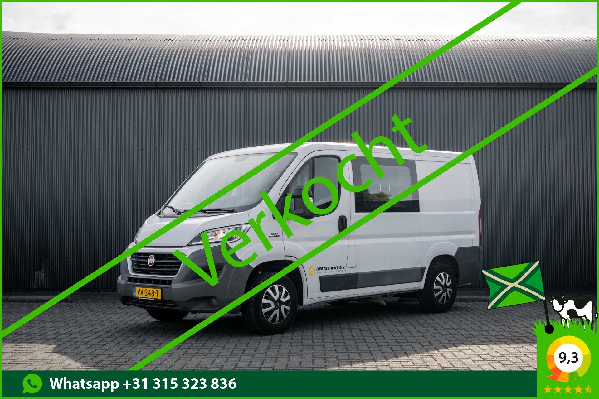 Fiat Ducato 130PK 2.3 Multijet L1H1 | 7-Zits | Camera | Crui, Auto's, Voorwielaandrijving, Euro 5, Stof, Gebruikt