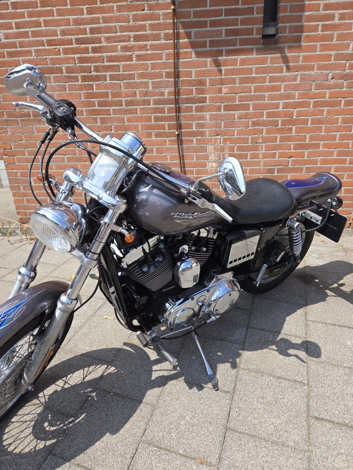 Harley Davidson XL 1200 - Sportster met 28.500 km, Motoren, Motoren | Harley-Davidson, Occasion, 1200 cc, Handgeschakeld, Chopper