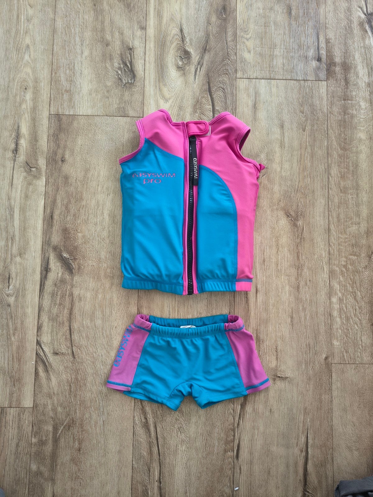Mooi roze blauw EasySwim Pro zwemvest, drijfvest zwemles, M., Kinderen en Baby's, Kinderkleding | Kinder-zwemkleding, Meisje, Onb