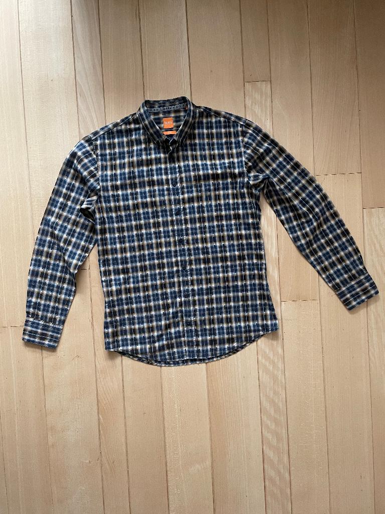 Hugo Boss - shirt (Size: L), Kleding | Heren, Overige kleuren, Verzenden, Overige jeansmaten, Zo goed als nieuw