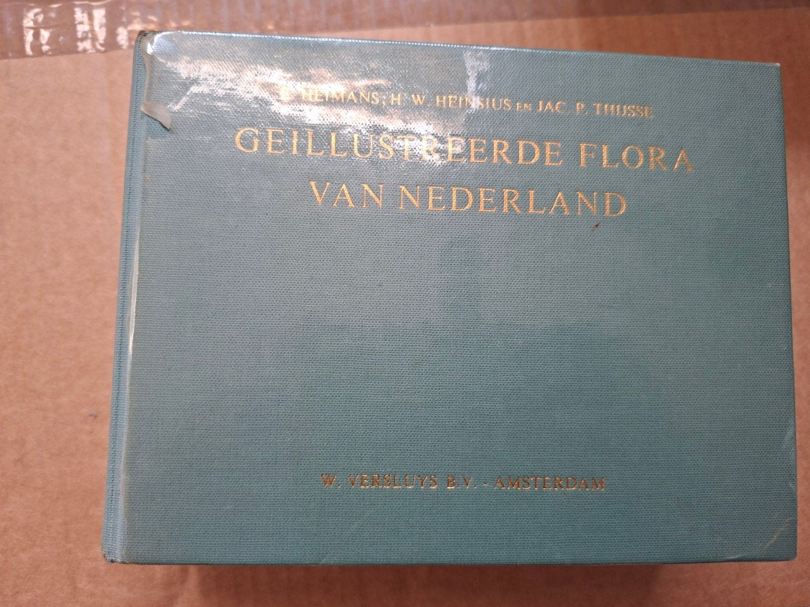 Geïllustreerde Flora van Nederland - 21e druk, Ophalen of Verzenden, Gelezen, Bloemen, Planten en Bomen, E. Heimans, H. W. Heinsius, Jac. P. Thijsse