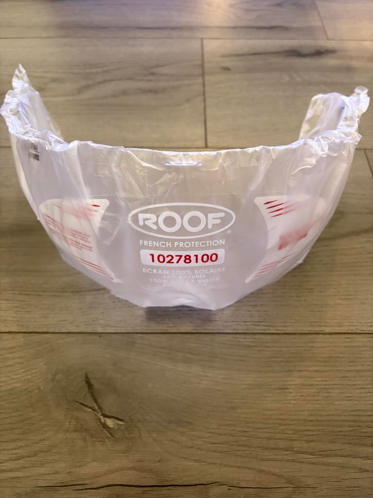 Nieuwe Transparant roof boxer vizier v9, Ophalen of Verzenden, Nieuw met kaartje, Systeemhelm, Overige merken