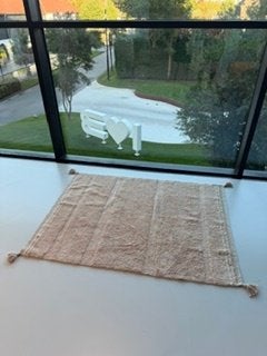 Lorena Canals Bloom Rose Vloerkleed - 120 x 160 cm, Ophalen, Zo goed als nieuw