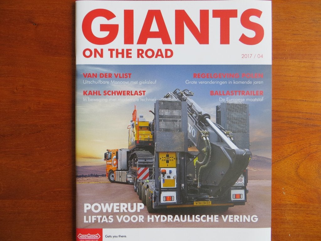 Nooteboom Giants on the road (april 2017), Ophalen of Verzenden, Nieuw, Overige merken