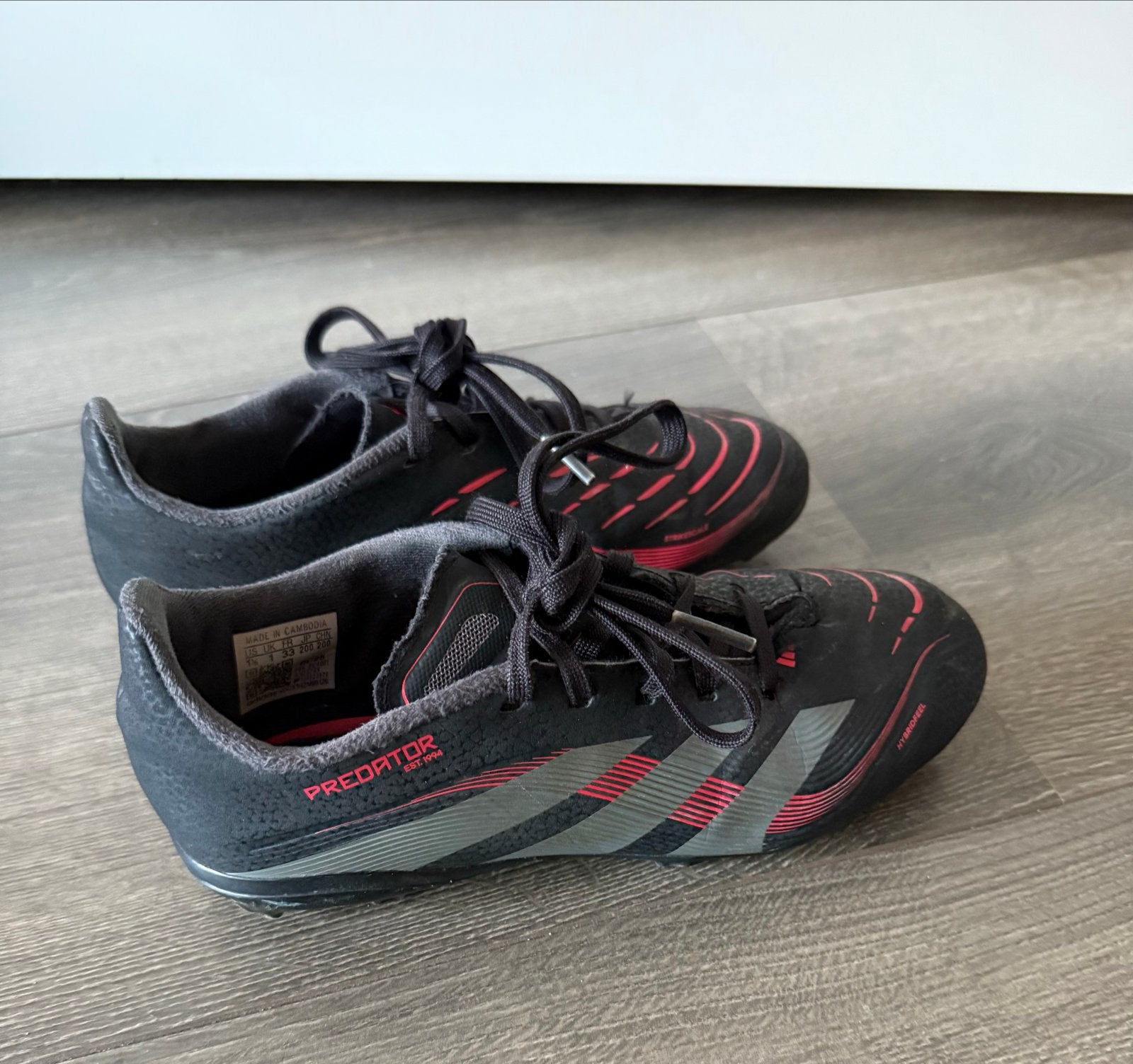 Adidas Predator voetbalschoenen maat 33, Maat XS of kleiner, Ophalen of Verzenden, Zo goed als nieuw, Schoenen