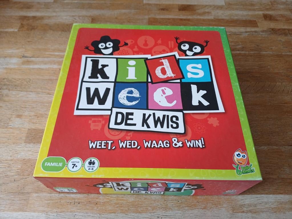 Spel : Kidsweek De Kwis, Vijf spelers of meer, Ophalen of Verzenden, Zo goed als nieuw, Tulip Games
