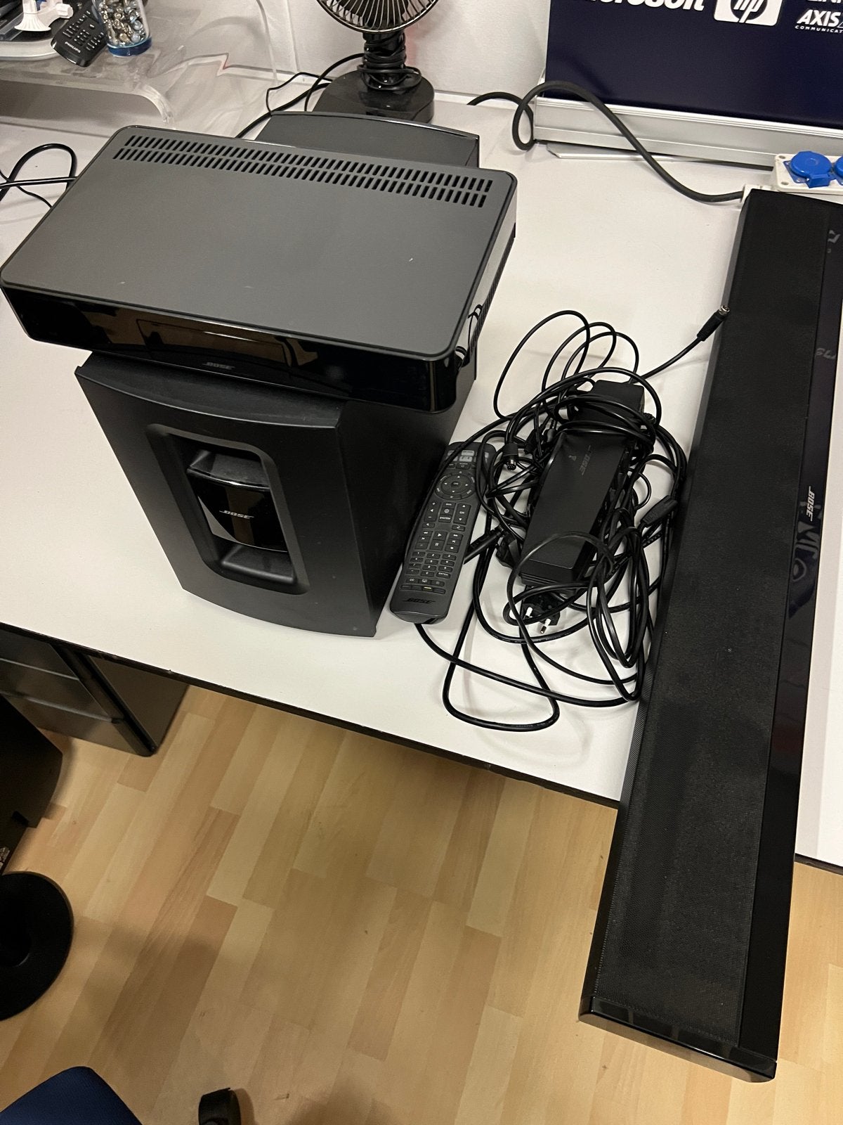Bose CineMate 130 Home Cinema Systeem met SoundTouch, Audio, Tv en Foto, Ophalen of Verzenden, Gebruikt, Soundbar, Overige merken