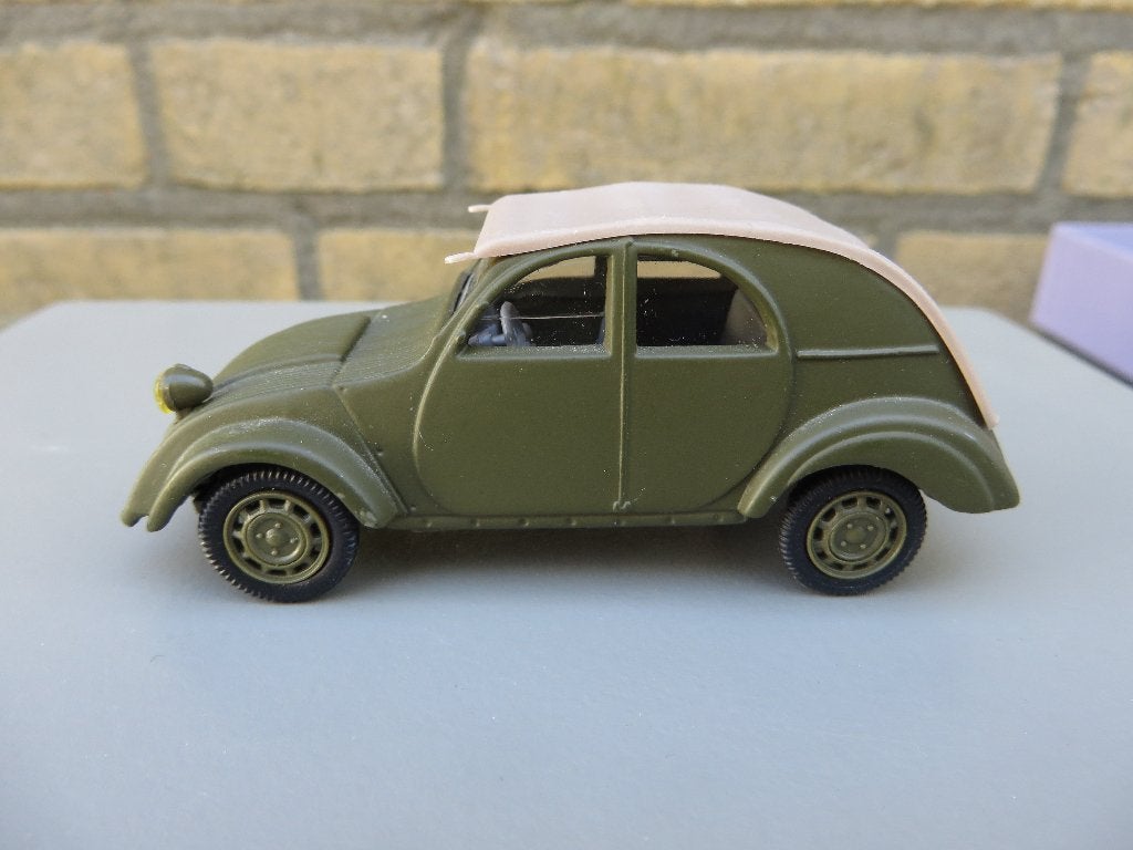 Norev Citroën 2CV Prototype Leger, Ophalen of Verzenden, Zo goed als nieuw, Auto, Norev