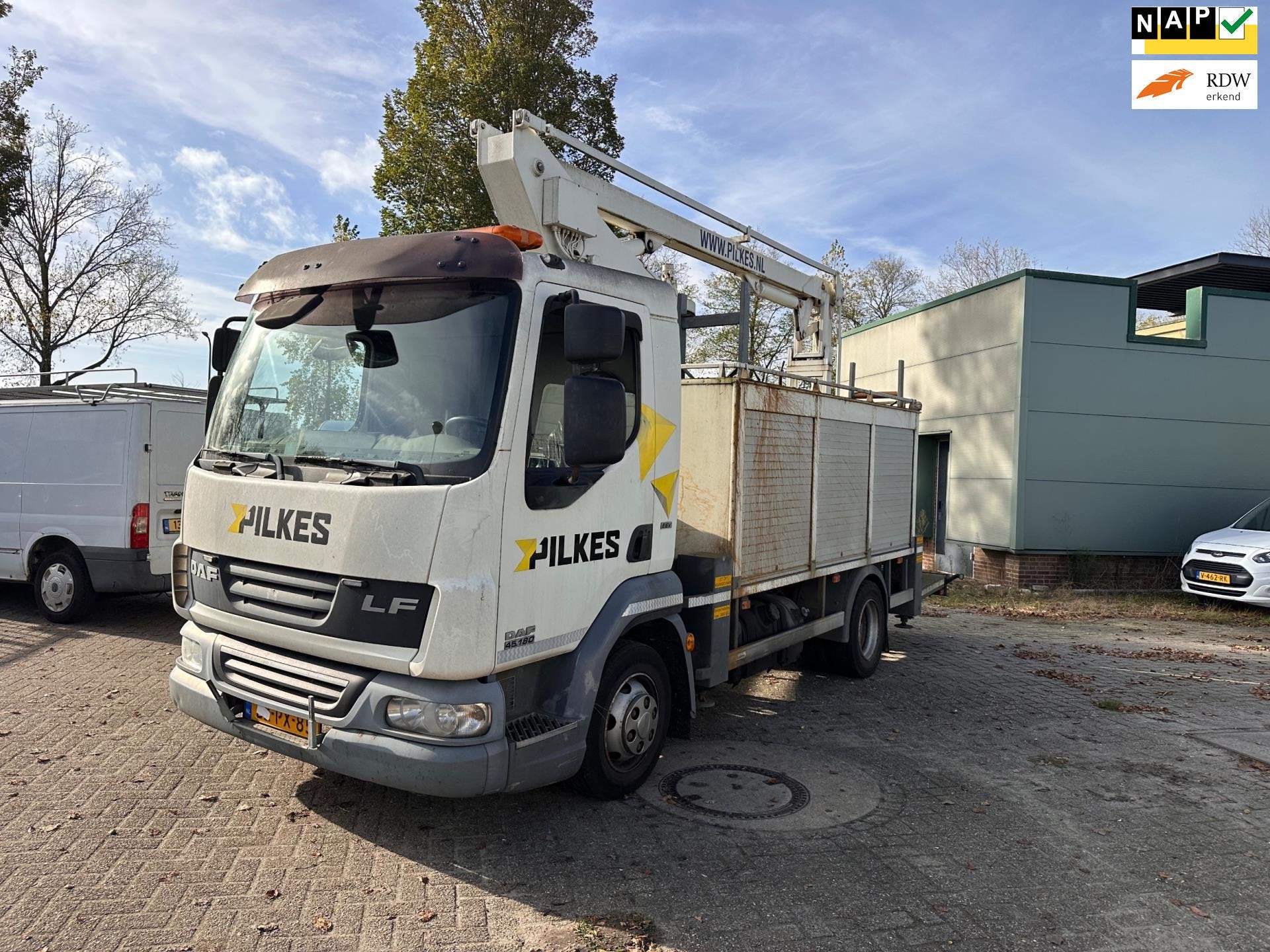 DAF FA LF45 Hoogwerker.Hoogwerker., Auto's, Euro 5, Origineel Nederlands, Bedrijf, Diesel