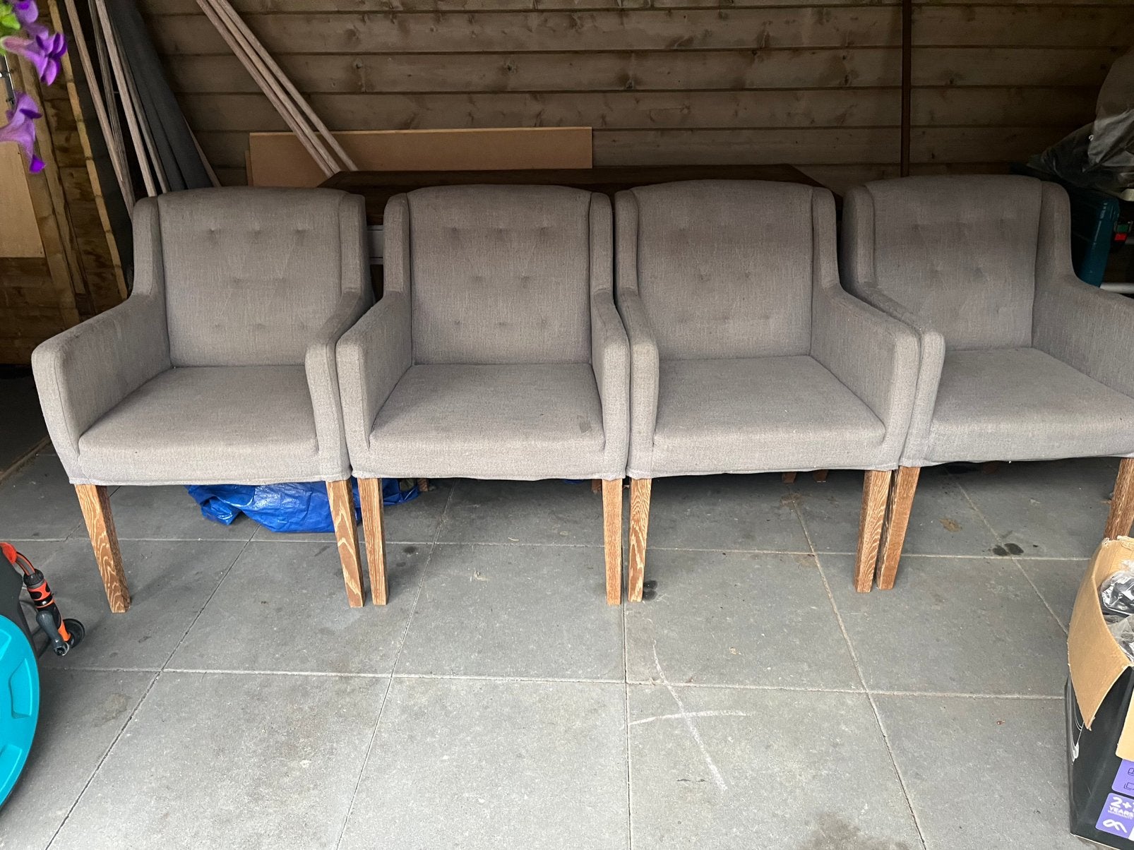Gratis douche kast en stoelen, Ophalen, Gebruikt, Overige typen, 50 tot 100 cm