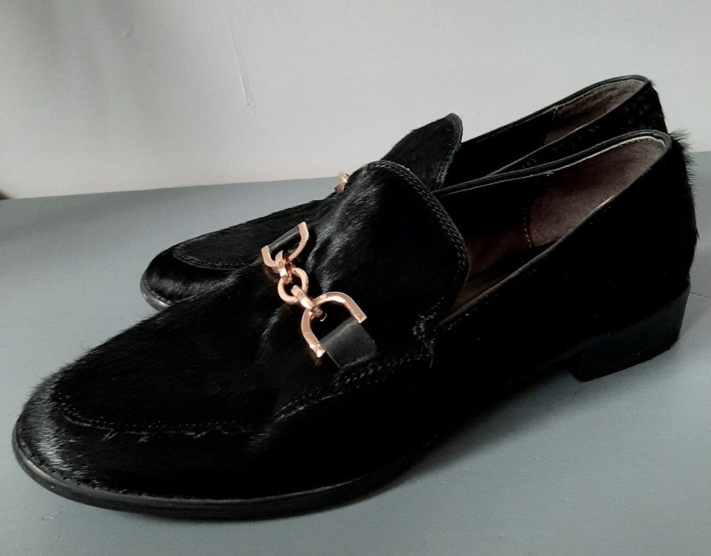 SI instap schoenen in maat 41Zgan!, Verzenden, Zo goed als nieuw, Instappers, Zwart