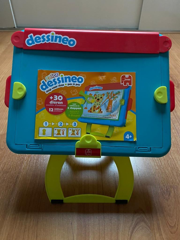 Jumbo Dessineo schildersezel voor kids, Ophalen of Verzenden, Zo goed als nieuw