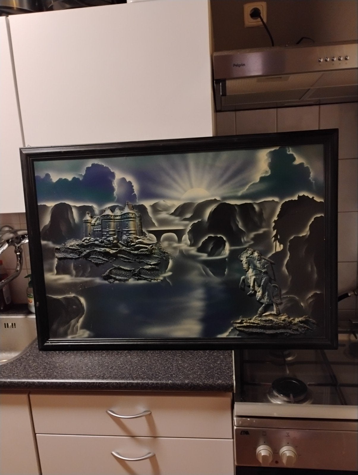 Prachtig schilderij, Ophalen of Verzenden, Zo goed als nieuw, Schilderij