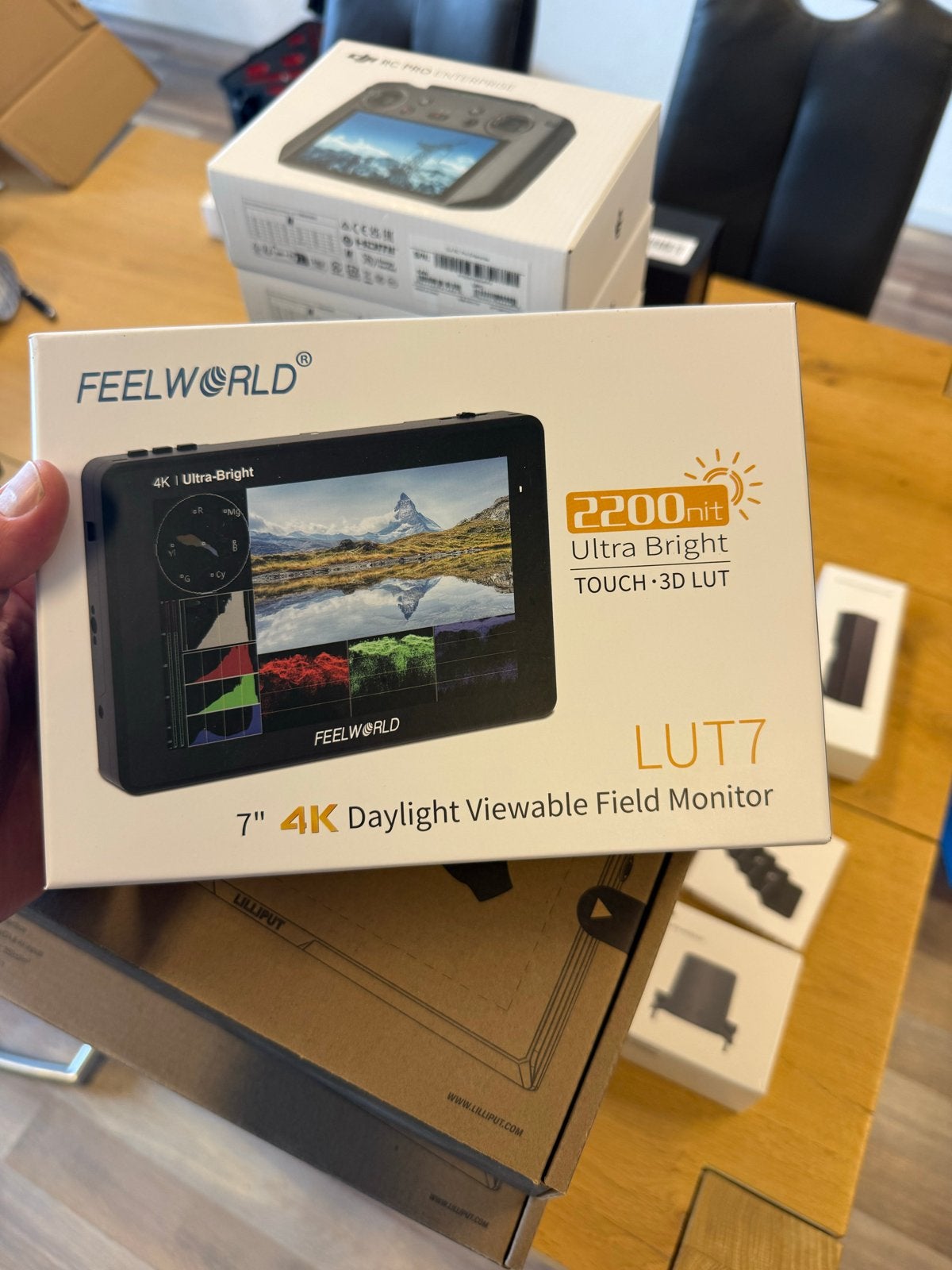 Feelworld LUT7 7" 4K Ultra-Bright Field Monitor Nieuw, Ophalen of Verzenden, Nieuw, Overige typen, Overige merken